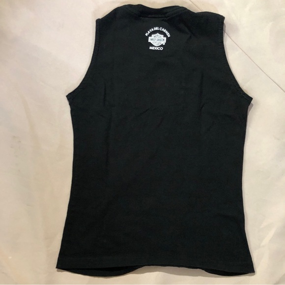 Harley Davidson Sleeveless Muscle T Shirt - Picture 3 of 5